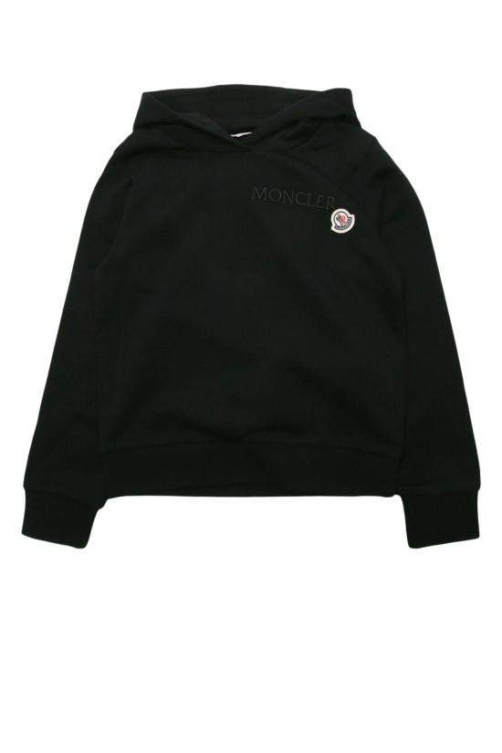  [키즈] 몽클레어 풀오버 키즈 후드티 스웨터 블랙