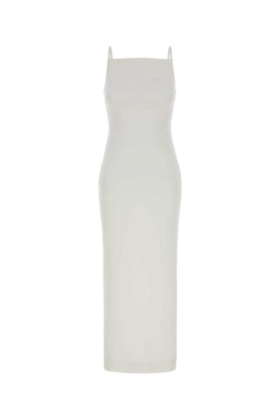  지방시 롱 원피스 크레이프 캐디 롱 드레스 아이보리