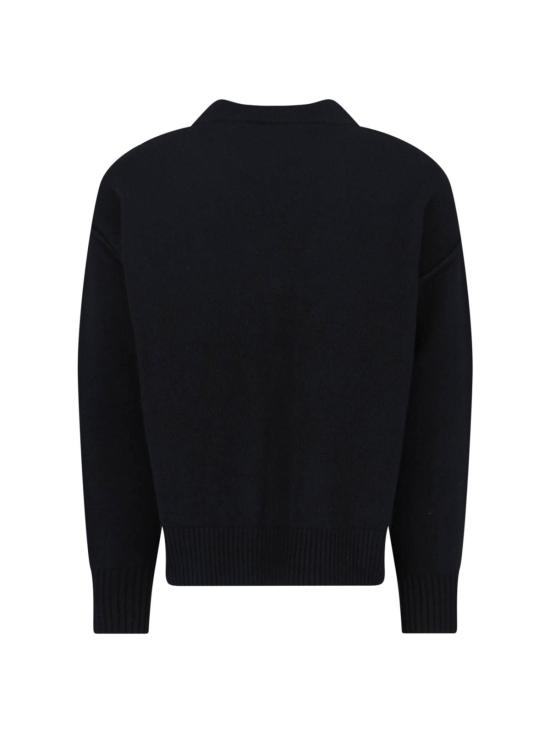  아미 가디건 Ami Alexandre Mattiussi Ami De Coeur 카디건 블랙 - AMI