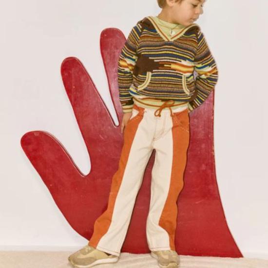  [키즈] 미샤 앤 퍼프 풀오버 미샤 & 퍼프 콜라 태피스트리 후드티 콜라 태피스트리 - MISHA & PUFF