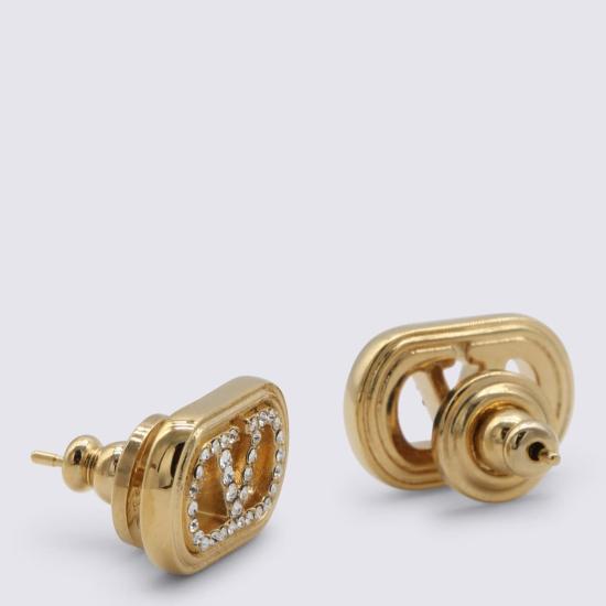  발렌티노 가라바니 이어링 골드 앤 크리스탈  오로/크리스탈 - VALENTINO GARAVANI