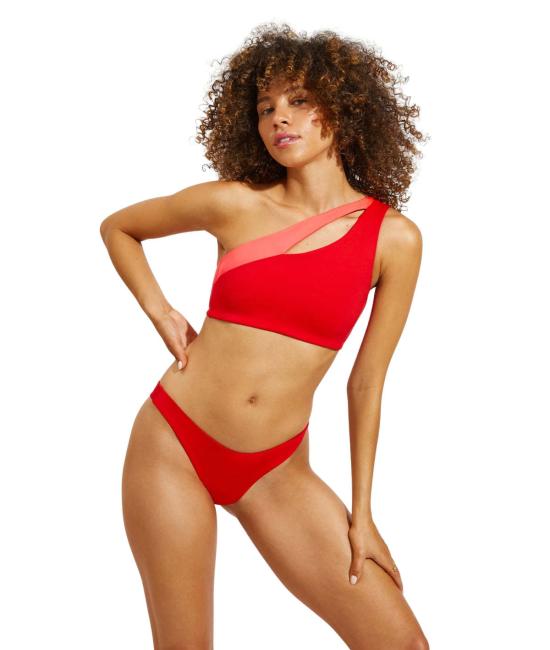  레프트 온 프라이데이 비키니 수영복 금요일에 남은 플라야 탑 비키니 탑