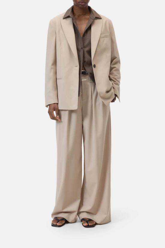  클로즈드 수트 자켓 닫힌 울 블렌드 블레이저 - CLOSED