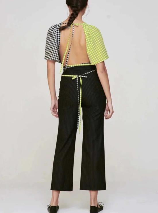  퍼머넌트 베케이션 크롭 팬츠 영구 휴가 데일리 팬츠 블랙 - PERMANENT VACATION