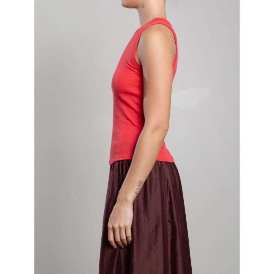  파라오 민소매 티셔츠 아테나 탱크 라이트웨이트 립 탱크 포피 - PHARAOH