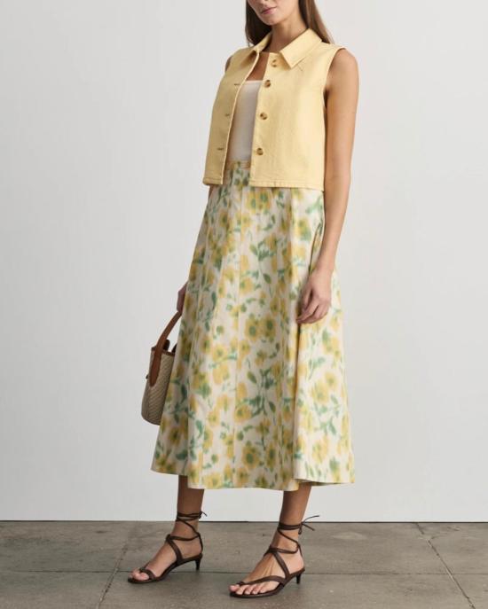  타냐 테일러 셔츠 파튼  버터 - TANYA TAYLOR