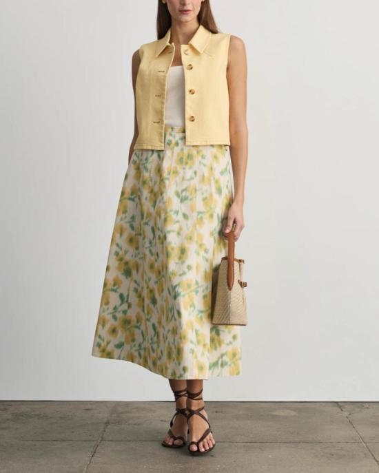  타냐 테일러 셔츠 파튼  버터 - TANYA TAYLOR