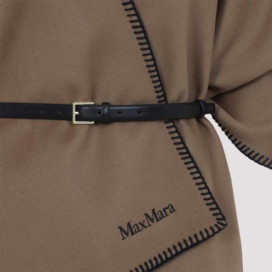  막스마라 코트 막스 마라 콜롬바 케이프 골든 카멜 - MAX MARA