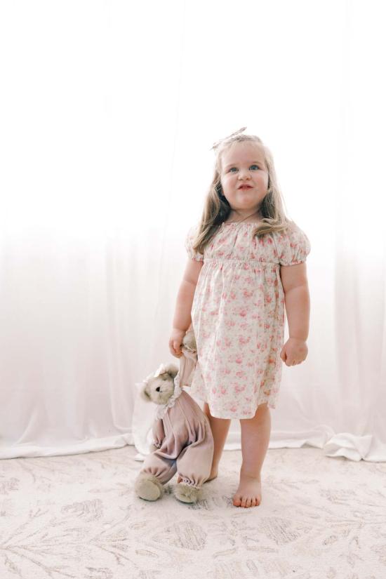  [키즈] Piper&Cloth 원피스 파이퍼앤클로스 키즈 케네디 드레스 핑크 블로섬스 - PIPER&CLOTH