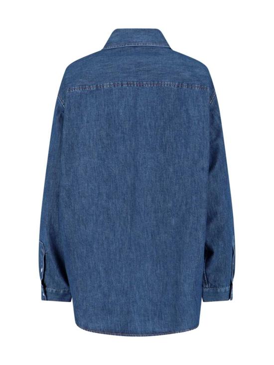  발렌티노 가라바니 데님 셔츠 발렌티노 V골드 셔츠 블루 - VALENTINO GARAVANI