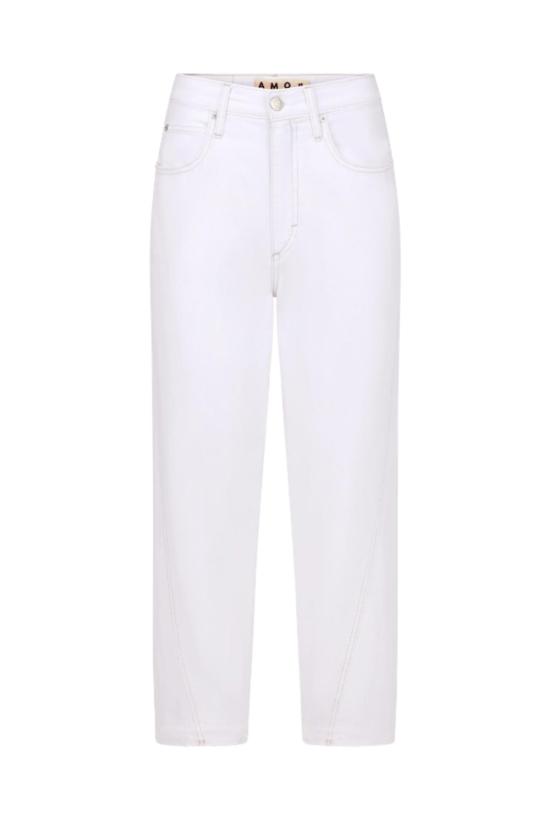  아모 데님 데님 팬츠 마리아 진 초크 진