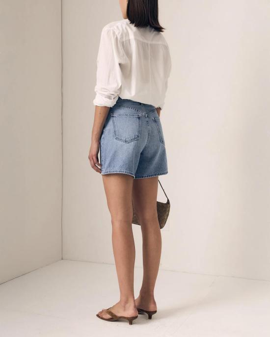  르장 데님 숏팬츠 프리다 숏팬츠 - LE JEAN