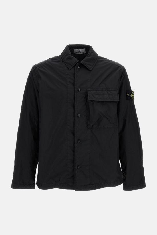  스톤 아일랜드 패딩 라이트  재킷 블랙