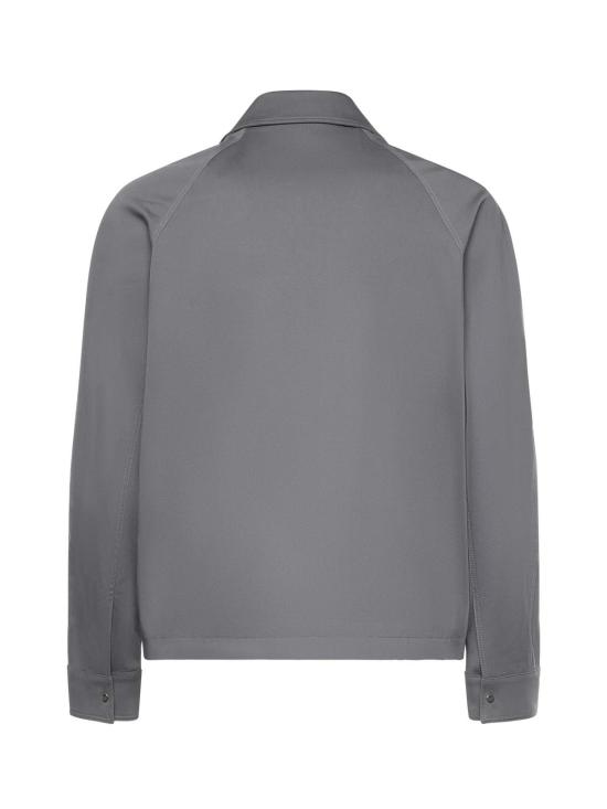  펜디 자켓 스트레치 개버딘 블루종 재킷 그레이 - FENDI