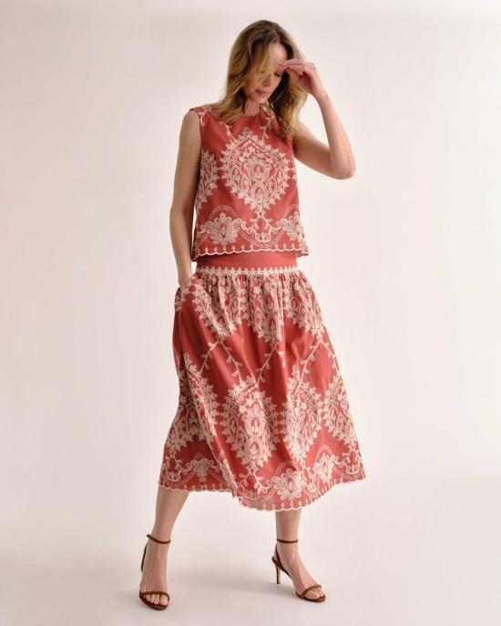  카르톨리나 블라우스 린다 탑 - CARTOLINA