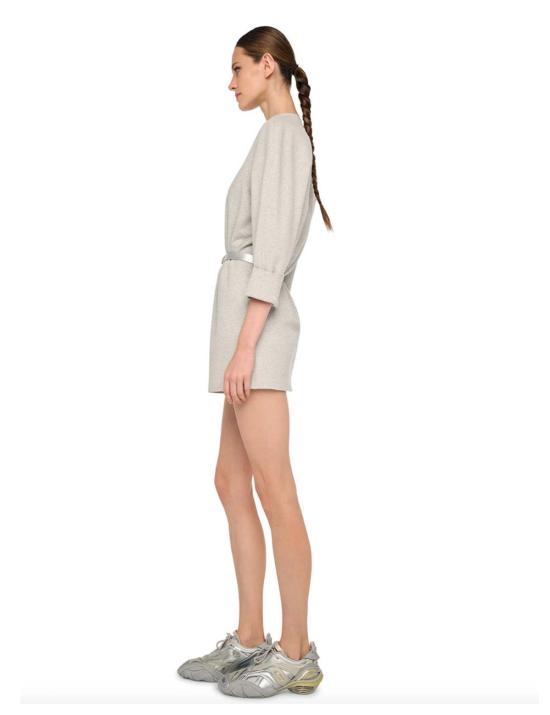  노마카말리 숏 원피스 Norma Kamali 봄버 1980년대 미니 드레스 - NORMA KAMALI