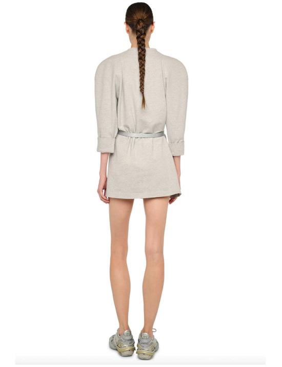  노마카말리 숏 원피스 Norma Kamali 봄버 1980년대 미니 드레스 - NORMA KAMALI