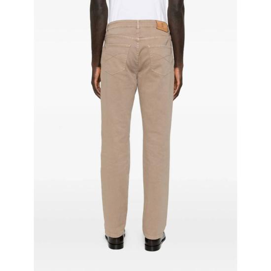  브루넬로 쿠치넬리 데님 팬츠 진 라이트 브라운 - BRUNELLO CUCINELLI
