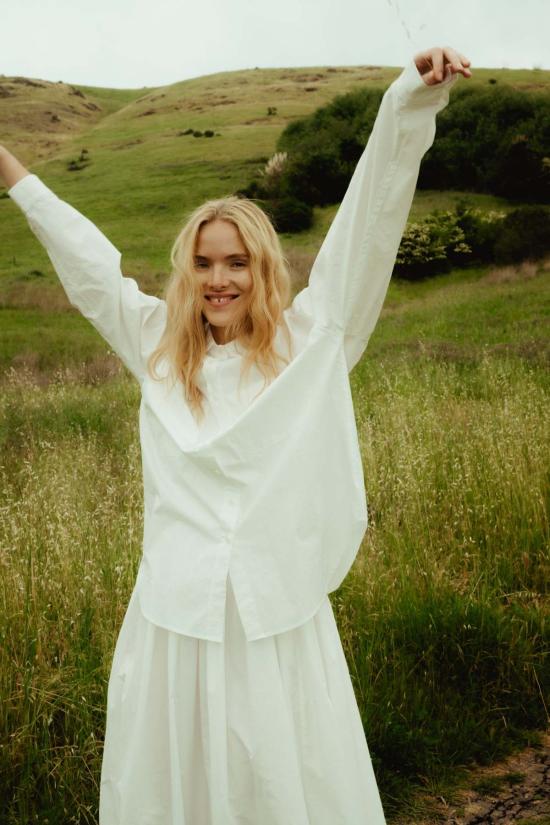  Emma Rothkopf 셔츠 에마 로스코프 홀리스 오버사이즈 셔츠 - EMMA ROTHKOPF