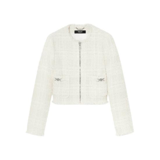  베르사체 자켓 재킷 화이트