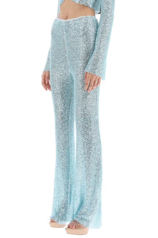  셀프 포트레이트 팬츠 아쿠아마린 폴리아미드  아쿠아마린 - SELF PORTRAIT