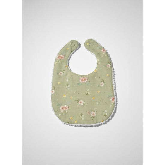  [키즈] Piper&Cloth 라운지 웨어 유아용 린넨 턱받이 헤지로우 플로럴 - PIPER&CLOTH