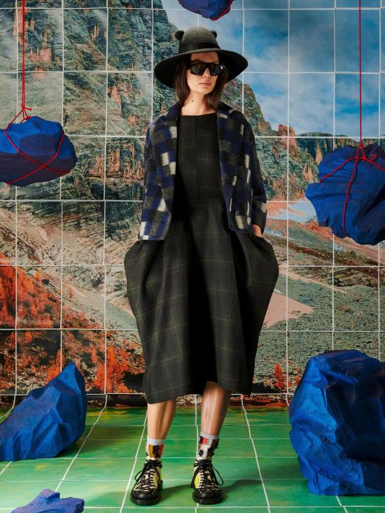  헨릭 빕스코브 자켓 Henrik Vibskov Shady 수트 재킷 브러시드 블랙 스퀘어 - HENRIK VIBSKOV