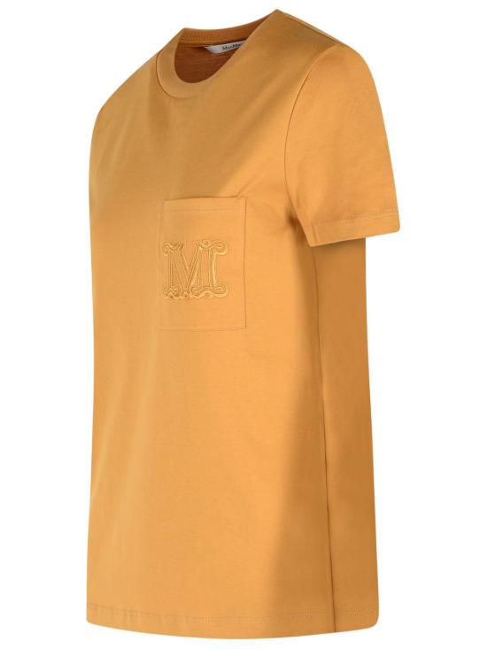  막스마라 반팔 티셔츠 막스 마라 파파이아 티셔츠 카멜 - MAX MARA