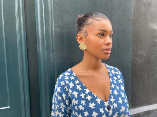  해피 프렌치 갱 이어링 Happyfrenchgang 나뭇잎 귀걸이 - HAPPY FRENCH GANG