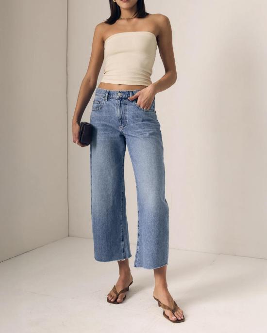  르장 데님 팬츠 Le Jean 노마드 앵클진 진