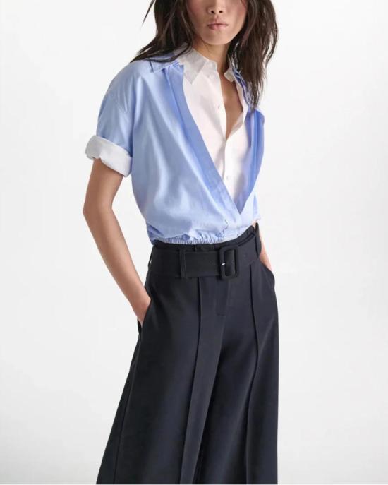  도로시 슈마허 블라우스 도로테 슈마허 파워풀 이즈  블루 - DOROTHEE SCHUMACHER