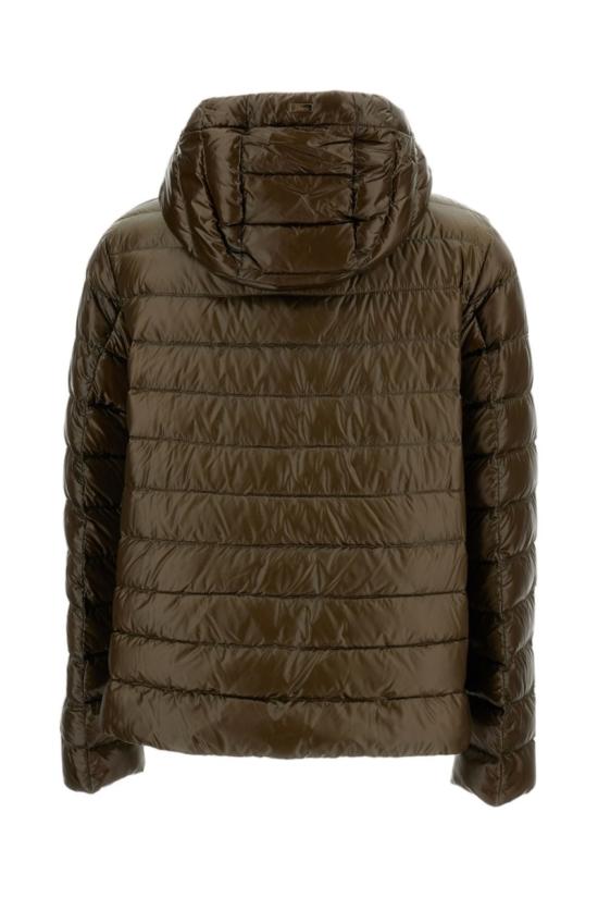  에르노 봄버 자켓 Herno 초경량 나일론 다운 재킷 그린 - HERNO