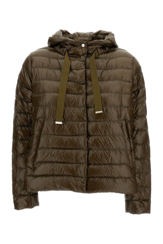  에르노 봄버 자켓 Herno 초경량 나일론 다운 재킷 그린