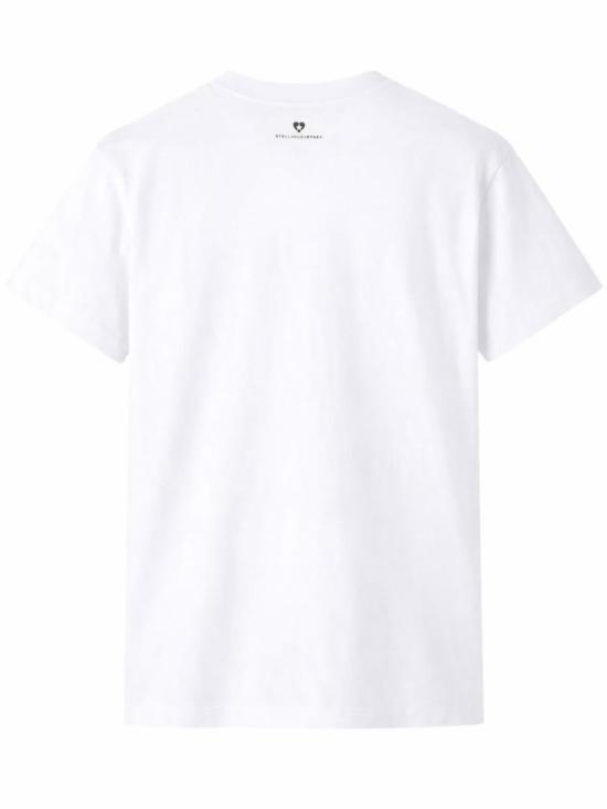  스텔라 맥카트니 반팔 티셔츠 스텔라 매카트니 로고 티셔츠 (화이트) - STELLA MCCARTNEY