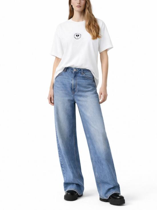  스텔라 맥카트니 반팔 티셔츠 스텔라 매카트니 로고 티셔츠 (화이트) - STELLA MCCARTNEY