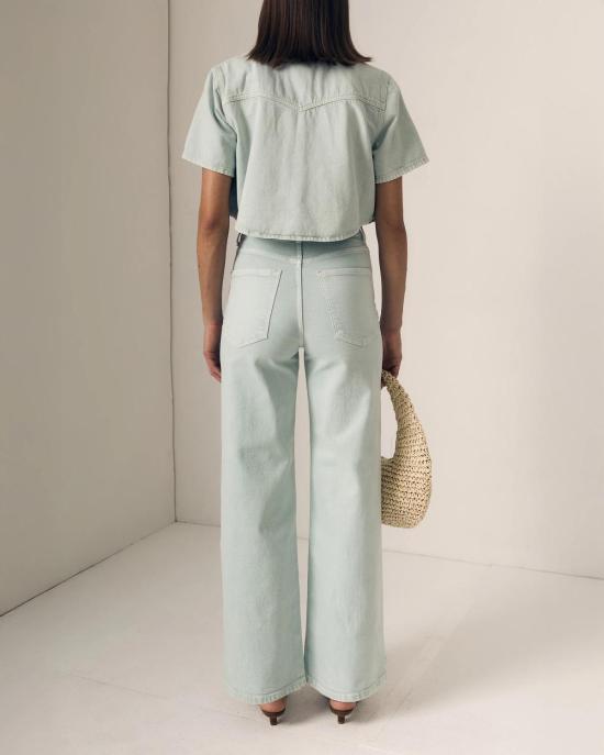  르장 스트레이트 팬츠 르 장 칼럼 장 - LE JEAN