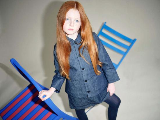  [키즈] 빌드 하우스 오브 리틀 자켓 키즈  오가닉 데님 재킷 - VILD HOUSE OF LITTLE