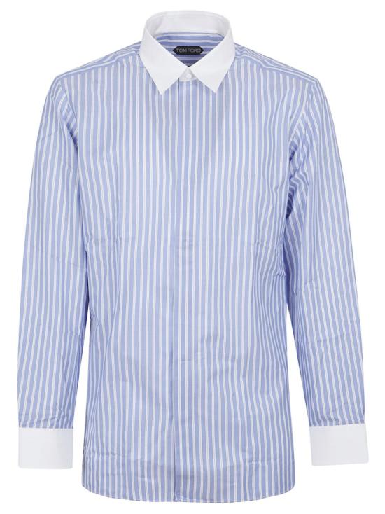 26SS 톰포드 긴팔 셔츠 HLBA02C0028WUC Blue