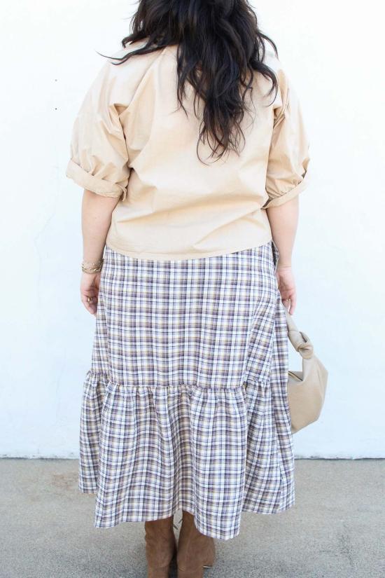  에스비제이 오스틴 미디 스커트 Sbj 오스틴 새디 스커트 - SBJ AUSTIN