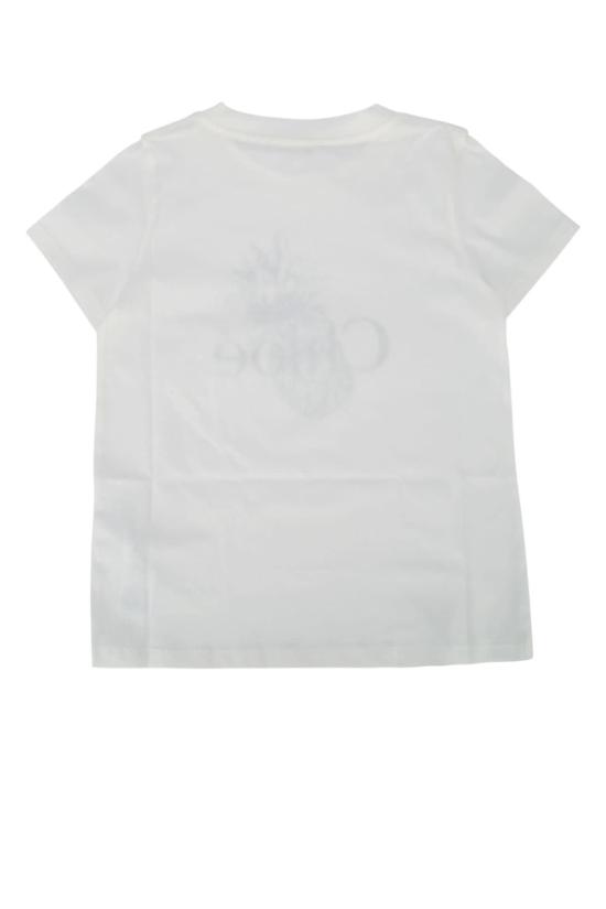  [키즈] 끌로에 티셔츠 키즈  끌로 반팔 티셔츠 비앙코스포르코 - CHLOE