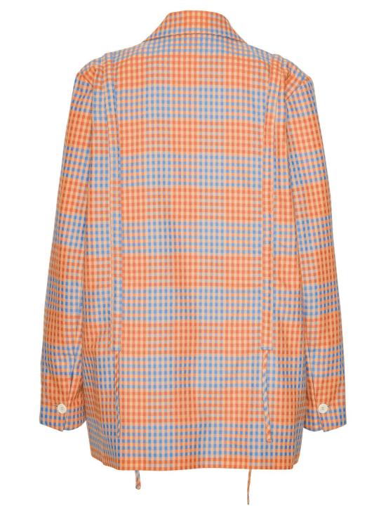  헨릭 빕스코브 수트 자켓 Henrik Vibskov 백팩 블레이저 Zuzu 체크 - HENRIK VIBSKOV