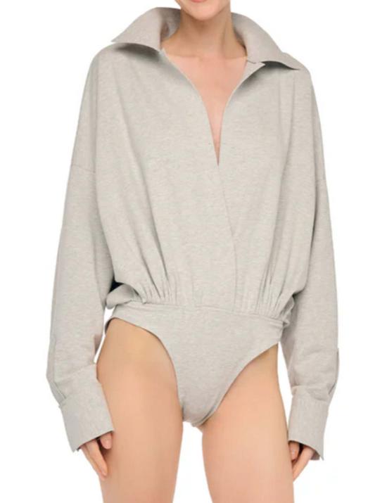  노마카말리 바디수트 티셔츠 노르마 카말리 슈퍼 오버사이즈 셔츠 바디수트