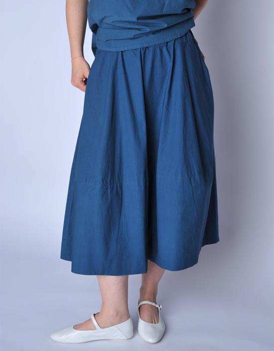  라보아트 롱 스커트 Labo.Art Gonna Skirt 다크 틸 - LABO.ART