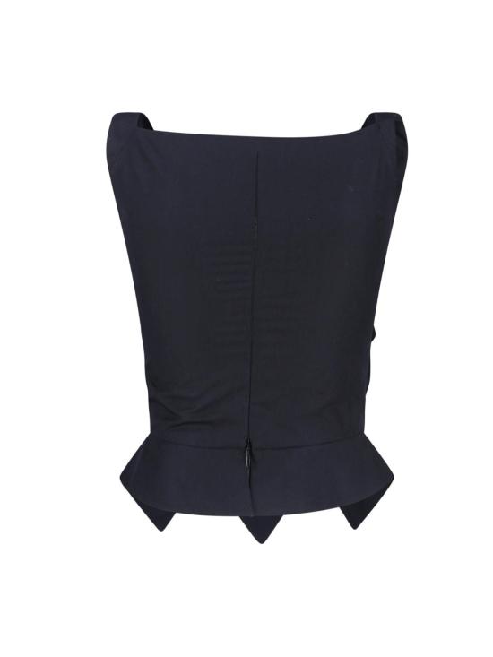  비비안웨스트우드 블라우스 비비안 웨스트우드 선데이 탑 블랙 - VIVIENNE WESTWOOD