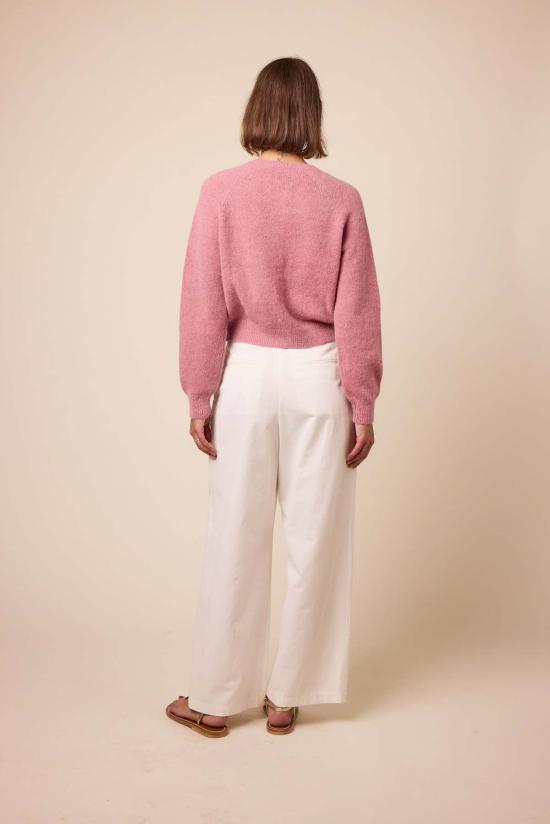  도엔 가디건 DÔen Petra 카디건 로즈버드 - DOEN