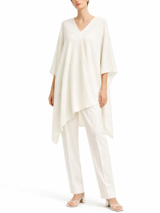  파비아나 필리피 팬츠 Fabiana Filippi 울 팬탈론  아이보리 - FABIANA FILIPPI