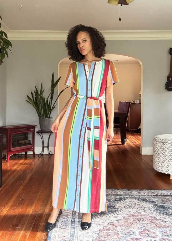  에이스 앤 지그 롱 원피스 브루클린 드레스 메사