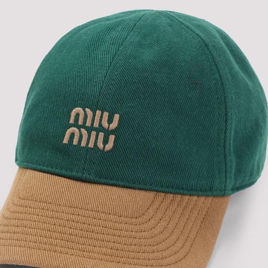  미우미우 모자 코튼  Biliardo Sughero - MIU MIU