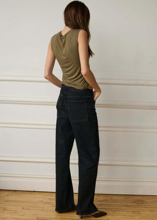  티티 스튜디오 데님 팬츠 Tt 스튜디오 마이키 진 블랙 - TT STUDIOS