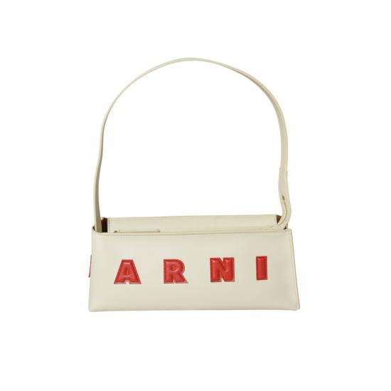 26SS 마르니 숄더백 SBMP0248U0P6483 ZO721 Panna rosso